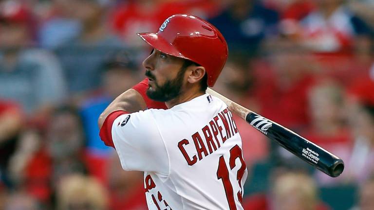 Matt Carpenter vuelve a San Luis.