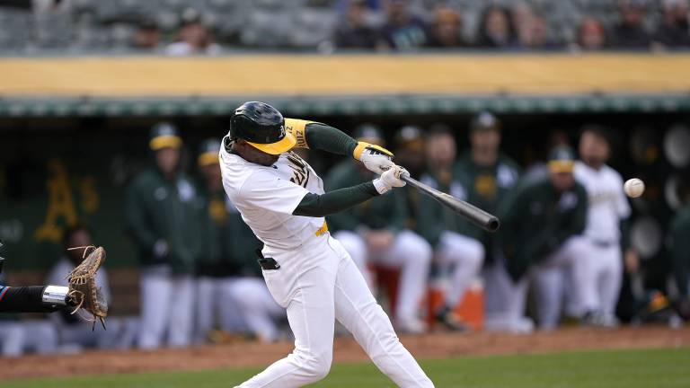 Esteury Ruiz llega a Dodgers.