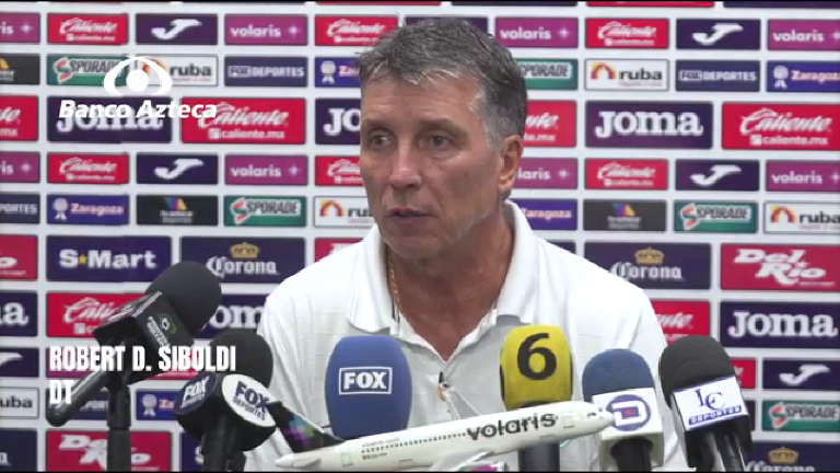 Robert Dante Siboldi reconoce que el equipo trabaja “a vapor” tras una pretemporada limitada.
