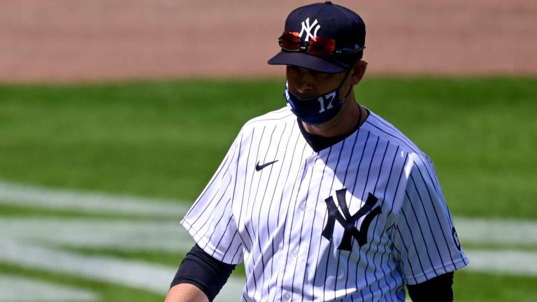 Aaron Boone, mánager de Yanquis.