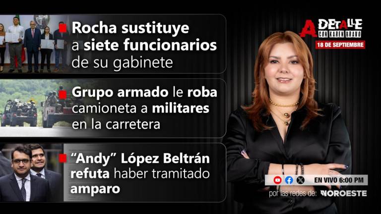 Ponte al día con los temas que importan en Sinaloa.