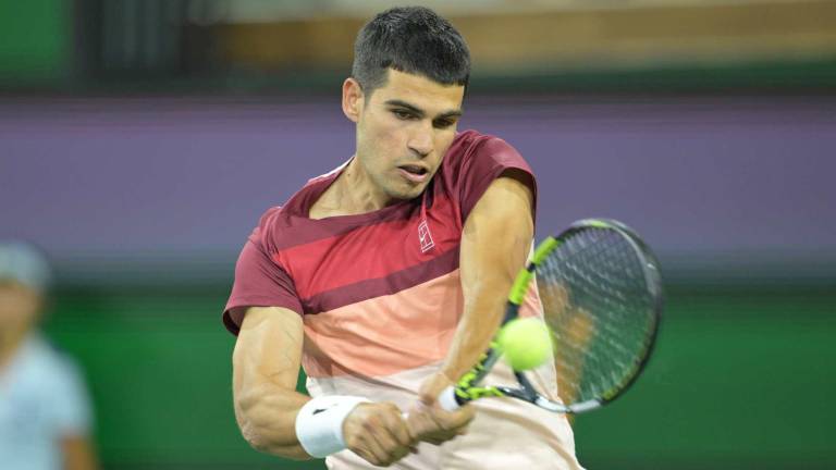 Carlos Alcaraz es el No. 3 del PIF ATP Rankings y segundo cabeza de serie esta semana en Indian Wells.