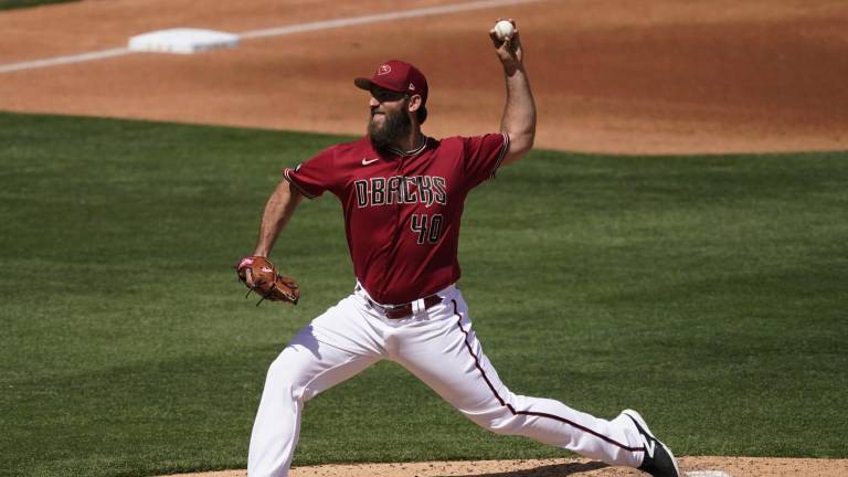 Madison Bumgarner abrirá por D-backs en el Día Inaugural por tercer año consecutivo.