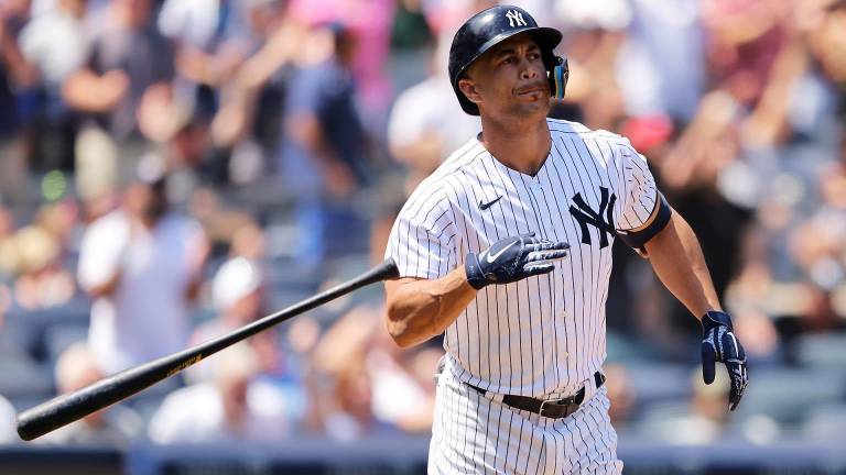 Giancarlo Stanton podría volver la próxima semana.