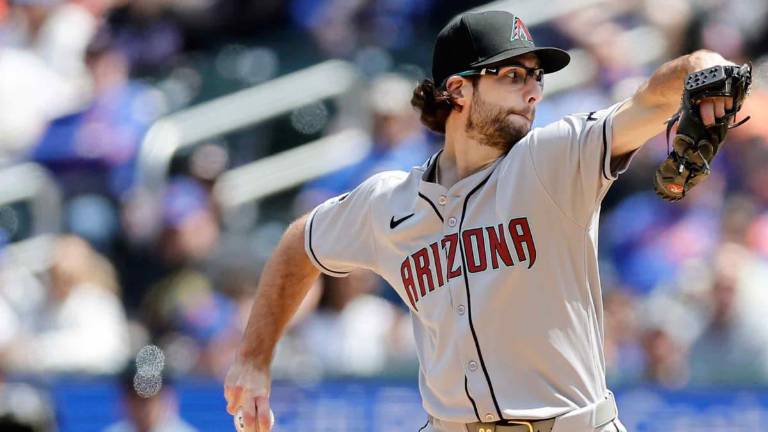 Zac Gallen permitió sólo dos hits en seis innings.
