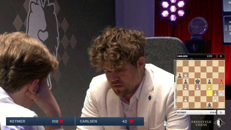 El noruego Magnus Carlsen salió “tablas” ante 143 mil jugadores.