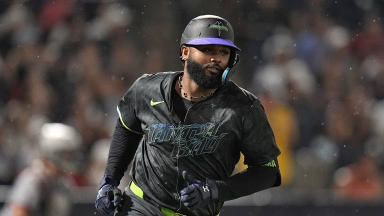 Junior Caminero es uno de los motivos por el cual los Rays siguen en la pelea por uno de los comodines.