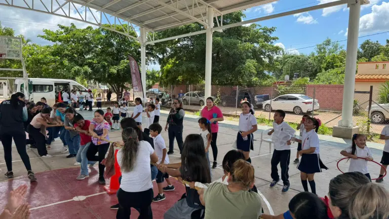 En la comunidad de Tabalá tuvo actividad recreativa.