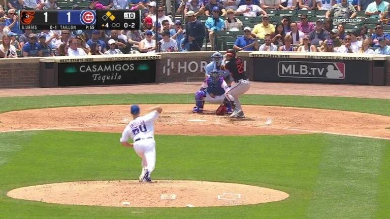 Ramón Urías pone arriba a Orioles.