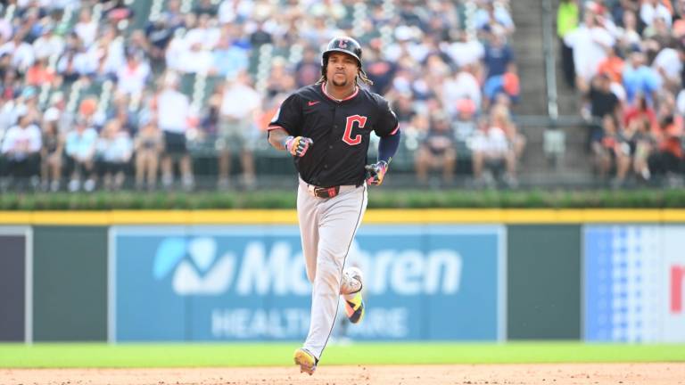 José Ramírez despachó el jonrón que le dio el triunfo a los Guardianes en Detroit.