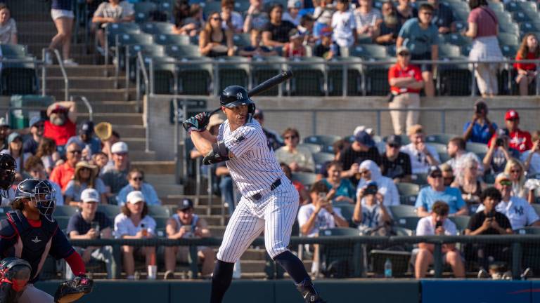 Giancarlo Stanton está proximo a debutar en la campaña.
