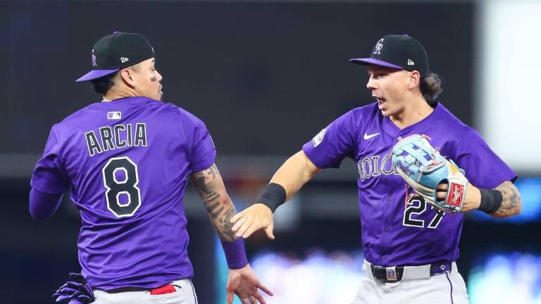 Rockies sella barrida.