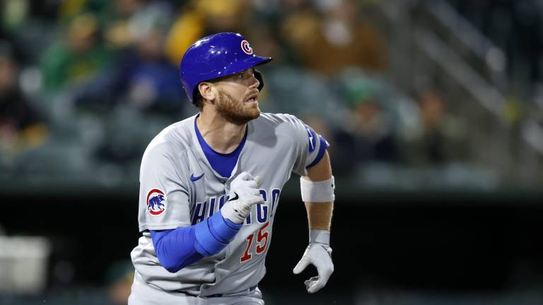 Carson Kelly es el primero en batear la escalera o ciclo en la temporada.