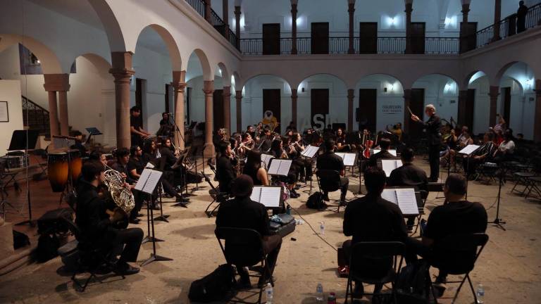 La Banda Sinfónica Juvenil del Estado celebra el 493 aniversario de Culiacán.