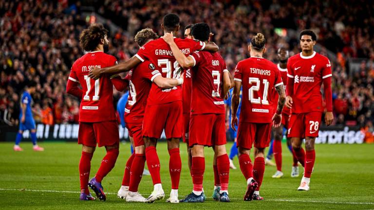 Liverpool está bien encaminado hacia la siguiente ronda de la Europa League.