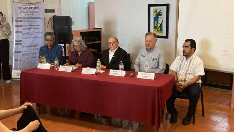 Diferentes ponencias se presentaron este viernes en el Museo Arqueológico de Mazatlán.