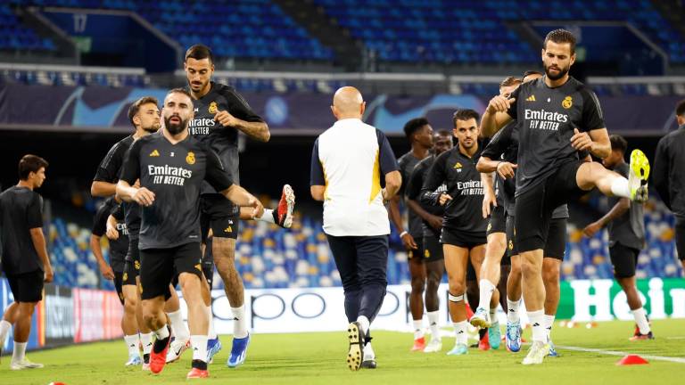 Real Madrid buscará los tres puntos en el Diego Armando Maradona.