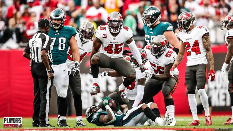 Los Tampa Bay Buccaneers se instalaron en la Ronda Divisional de la NFL.
