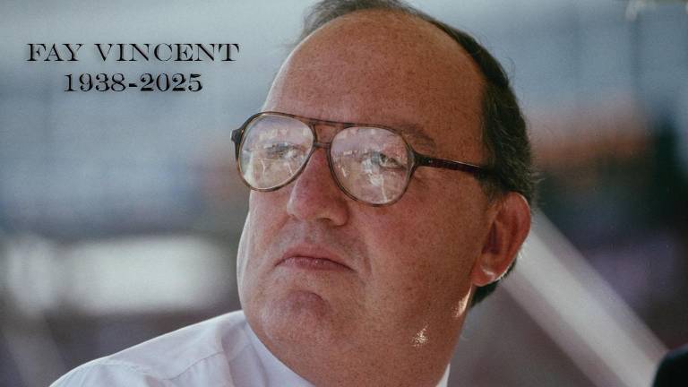 Fay Vincent fue comisionado de MLB de 1989 a 1992.
