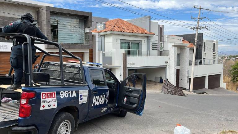 Dos viviendas fueron vandalizadas la tarde de este viernes en Colinas de San Miguel, en Culiacán.