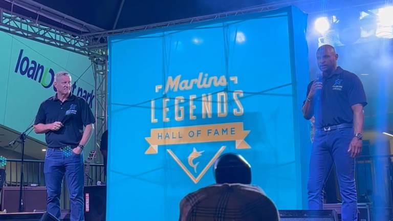 Los Marlins dieron a conocer a los primeros miembros de su Salón de la Fama.