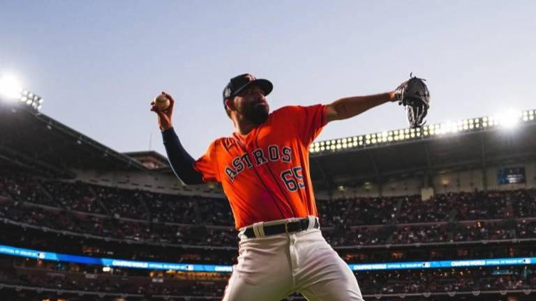 José Urquidy ha sido crucial para los Astros de Houston en la Serie Mundial.