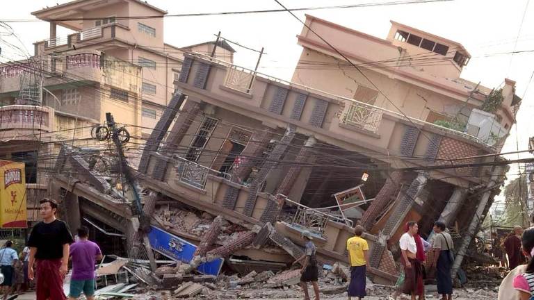 Según reportes, el sismo en el sureste asiático tuvo su epicentro en Myanmar.