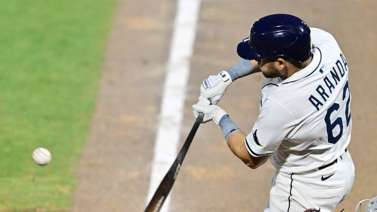 Jonathan Aranda ha tenido un inicio muy sólido en el line up de los Rays.