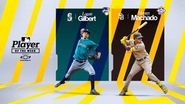 Logan Gilbert y Manny Machado hicieron lo necesario para ser reconocidos como los Jugadores de la Semana.