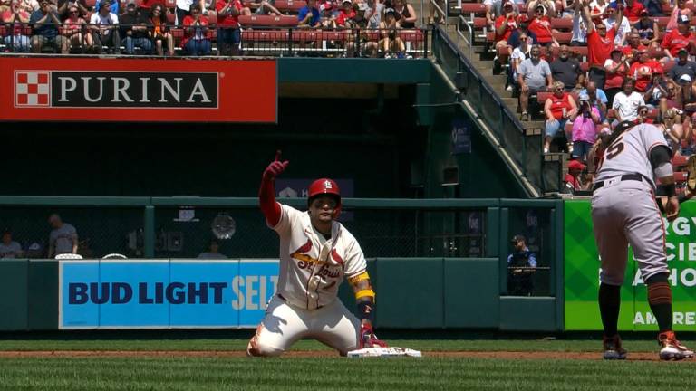 Yadier Molina llegó a 2 mil 128 hits.