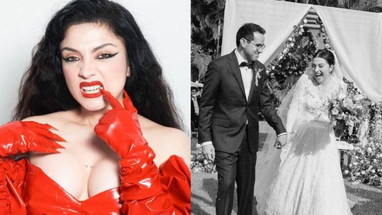 Critican a Mon Laferte por casarse siendo feminista.