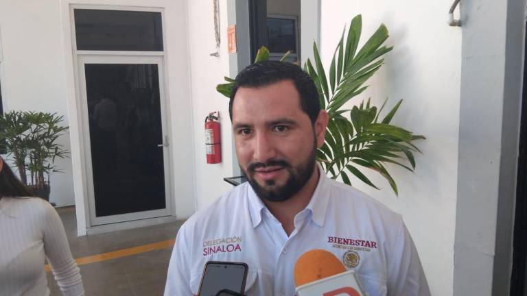 Ulises Piña, Delegado de Programas del Bienestar en Sinaloa.