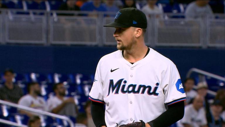 Braxton Garrett se va al hule.