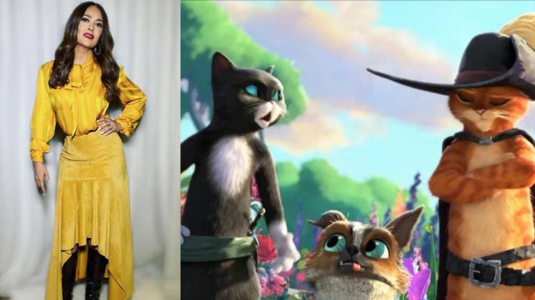 Salma Hayek comparte nuevo tráiler de ‘El Gato con Botas: El último deseo’.