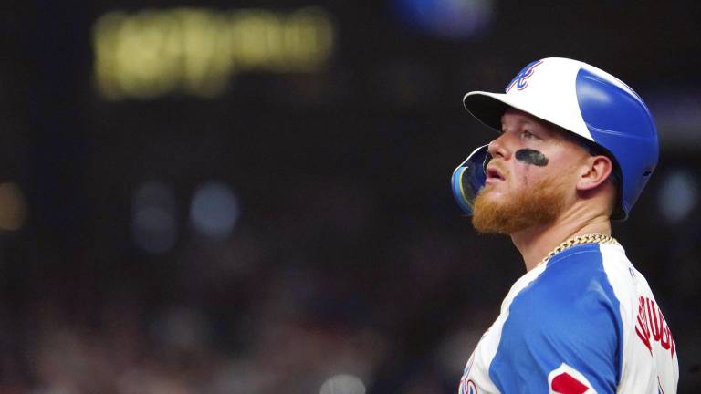 Alex Verdugo le ha dado un impulso importante a los Bravos tras un lento inicio en la temporada.