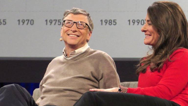 Bill y Melinda Gates.