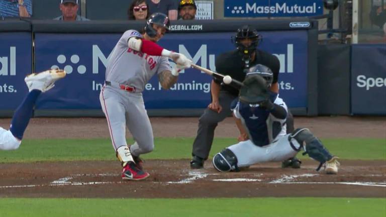Jarren Durán se fue para la calle por los Medias Rojas de Boston.