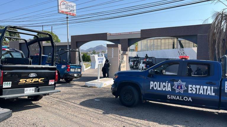 Un reporte al 911 sobre la presencia de personas armadas en un motel movilizó a las fuerzas de seguridad al lugar, desplegándose un fuerte operativo.