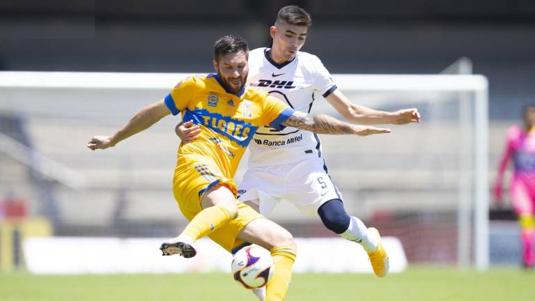Pumas y Tigres se nulificaron en el Olímpico Universitario.