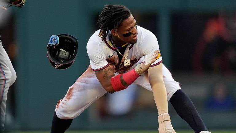 Ronald Acuña Jr. llegó a 190 estafas en su carrera en las Grandes Ligas.