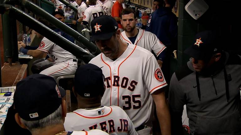 Justin Verlander será el primero de la rotación de postemporada por Houston.