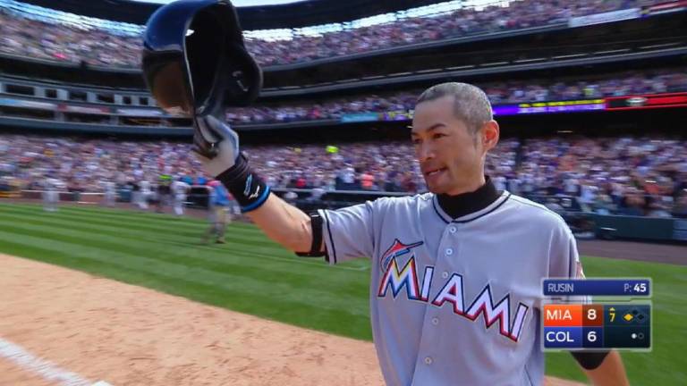 La brillante carrera de Ichiro Suzuki.
