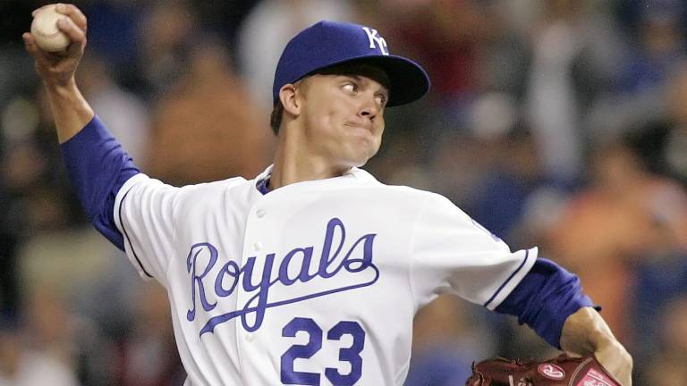 Histórico: Greinke por Reales de Kansas City en el Día Inaugural
