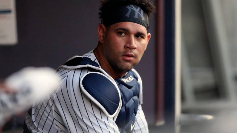 Gary Sánchez dio positivo en una prueba rápida.