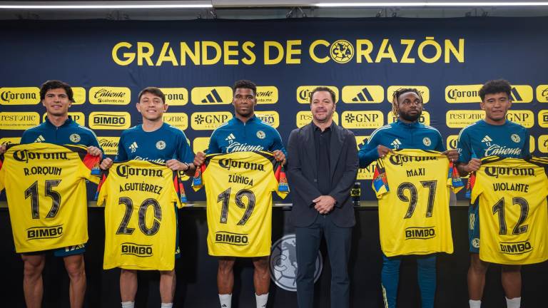 América presenta a sus refuerzos.