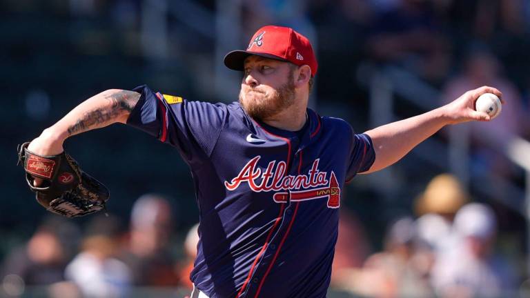 Tyler Matzek será otra de las bajas por lesión de los Bravos de Atlanta.