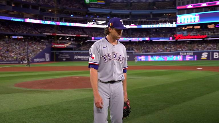Jacob deGrom no lanzará en su siguiente turno con los Rangers.