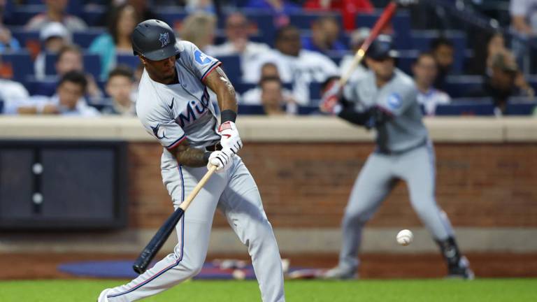 Tim Anderson no pudo encontrar su mejor versión en los Marlins.