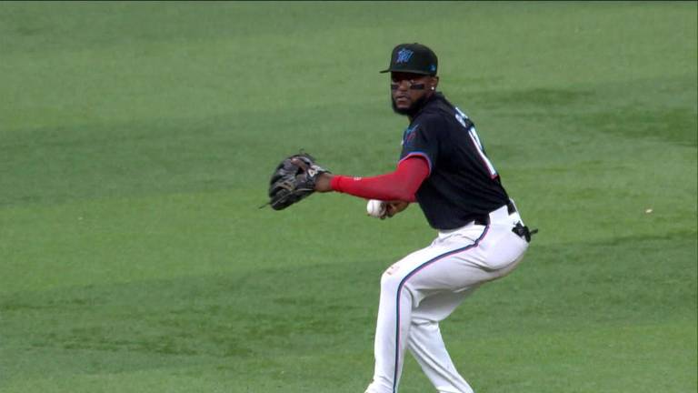 Vidal Bruján jugó hasta la pasada temporada con los Marlins de Miami.