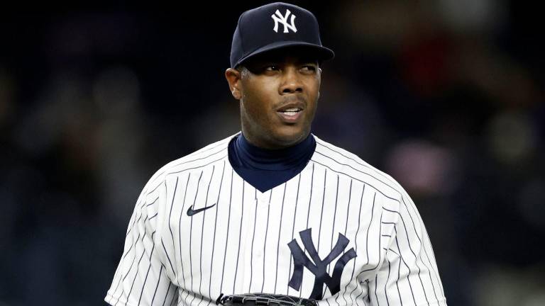 Aroldos Chapman estará fuera de acción por espacio de 15 días.